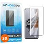 Mobigear Premium OPPO Reno 10 Glazen Screenprotector - Case Friendly - Zwart (3-Pack)