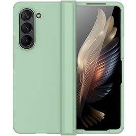 Mobigear Colors Samsung Galaxy Z Fold 5 Hoesje Flexibel TPU Backcover - Mint