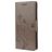 Mobigear Flowers Samsung Galaxy A23 Hoesje Bookcase Portemonnee - Grijs