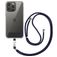Mobigear Lanyard Universeel Verstelbaar Telefoonkoord - Marineblauw