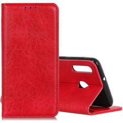 Mobigear Classic Elegance Samsung Galaxy A40 Hoesje Bookcase Portemonnee - Rood