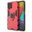 Mobigear Armor Ring Samsung Galaxy M53 Hoesje Hardcase Backcover Shockproof met Ringhouder - Rood