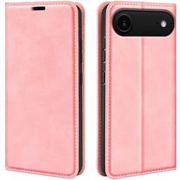 Mobigear Retro Slim iPhone Air Hoesje Bookcase Portemonnee - Roze
