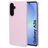 Mobiparts Slim Line Samsung Galaxy A36 MagSafe Hoesje Hardcase Backcover - Blush Pink