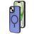 Mobiparts Hardcover iPhone 15 Plus MagSafe Hoesje Hardcase Backcover - Satin Purple