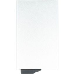 Valenta Card Case Aluminium Plus Aluminium Pasjeshouder - 7 Pasjes - Zilver