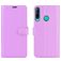 Mobigear Classic Huawei P40 Lite E Hoesje Bookcase Portemonnee - Paars