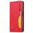 Mobigear Card Set Samsung Galaxy A30s Hoesje Bookcase Portemonnee - Rood