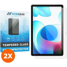Mobigear Realme Pad 10.4 (2021) Glazen Screenprotector - Case Friendly (2-Pack)
