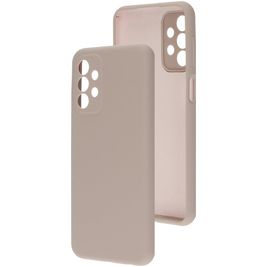 Mobiparts Samsung Galaxy A23 Siliconen Hoesje Backcover - Soft Salmon