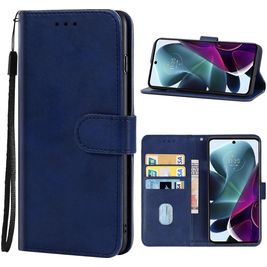 Mobigear Wallet Motorola Moto G200 5G Hoesje Bookcase Portemonnee - Blauw