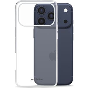 Mobilize Gelly Doorzichtig iPhone 18 Pro Hoesje Flexibel TPU Backcover - Transparant