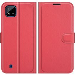 Mobigear Classic Realme C11 (2020) Hoesje Bookcase Portemonnee - Rood