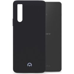 Mobilize Rubber Gelly Sony Xperia 10 IV Hoesje Flexibel TPU Backcover - Matt Black