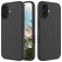 Mobigear Rubber Touch iPhone 16 Siliconen Hoesje Backcover - Zwart