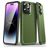 Mobigear Slim Armor iPhone 15 Pro Max Hoesje Hardcase Backcover Shockproof - Groen