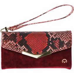 Mobilize 2in1 Gelly Velvet Clutch for Samsung Galaxy A21s Red Snake