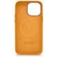 Decoded iPhone 14 Pro Siliconen Hoesje Backcover - Apricot