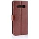 Mobigear Wallet Samsung Galaxy S10 Hoesje Bookcase Portemonnee - Bruin