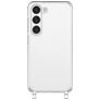 Mobigear Mix & Match Doorzichtig Samsung Galaxy S23 FE Flexibel TPU Hoesje met koord - Transparant
