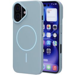 Mobiparts Slim Line iPhone 16 MagSafe Hoesje Hardcase Backcover - Sage Green