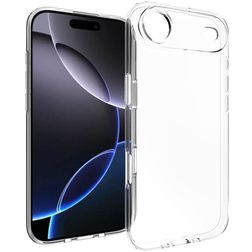 Mobigear Basics Doorzichtig iPhone Air Hoesje Flexibel TPU Backcover - Transparant