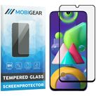 Mobigear Premium Samsung Galaxy M21 Glazen Screenprotector - Case Friendly - Zwart