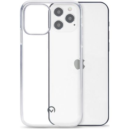 Mobilize Gelly Doorzichtig iPhone 12 Hoesje Flexibel TPU Backcover - Transparant