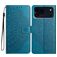 Mobigear Mandala iPhone 18 Pro Max Hoesje Bookcase Portemonnee - Blauw