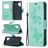 Mobigear Butterfly Samsung Galaxy A32 5G Hoesje Bookcase Portemonnee - Turquoise