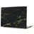 Mobigear Marble MacBook 12 Inch (2015-2017) Hoes Hardshell Laptopcover MacBook Case - Zwart / Bruin - Model A1534