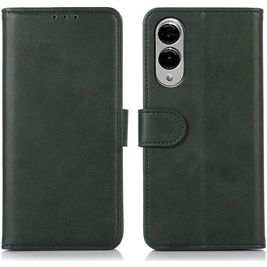 Mobigear Wallet Samsung Galaxy S25 Edge Hoesje Bookcase Portemonnee - Groen
