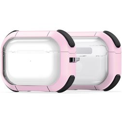 Mobigear Shockproof Apple AirPods Pro 1 Hardcase Hoesje - Roze