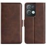 Mobigear Slim Magnet OPPO Reno 8 Pro 5G Hoesje Bookcase Portemonnee - Bruin