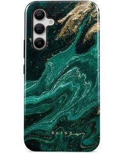 Burga Tough Samsung Galaxy A55 Hoesje Hardcase Backcover Shockproof - Emerald Pool