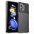 Mobigear Groove POCO X4 GT Hoesje Flexibel TPU Backcover - Zwart
