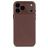 Decoded iPhone 17 Pro Hoesje Echt Leer Backcover Shockproof - Dark Ruby