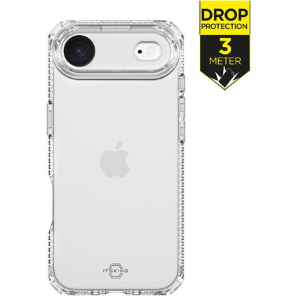 ITSKINS Level 2 SpectrumClear R Doorzichtig iPhone Air Hoesje Flexibel TPU Backcover Shockproof - Transparant