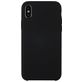 Mobigear Rubber Touch iPhone XS Siliconen Hoesje Backcover - Zwart