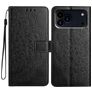 Mobigear Mandala iPhone 18 Pro Max Hoesje Bookcase Portemonnee - Zwart