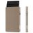 Valenta Cardprotector Aluminium Pasjeshouder - 7 Pasjes - MagSafe Compatible - Goud