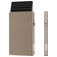 Valenta Cardprotector Aluminium Pasjeshouder - 7 Pasjes - MagSafe Compatible - Goud