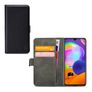 Mobilize Elite Gelly Samsung Galaxy A31 Hoesje Bookcase Portemonnee - Zwart