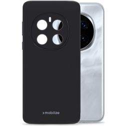 Mobilize Rubber Gelly HONOR Magic 7 Pro Hoesje Flexibel TPU Backcover - Zwart