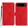 Mobigear Stitch iPhone Air Hoesje Bookcase Portemonnee - Rood