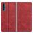 Mobigear Slim Magnet TCL 20 5G Hoesje Bookcase Portemonnee - Rood