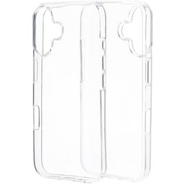 Mobiparts Classic Doorzichtig iPhone 16 Hoesje Flexibel TPU Backcover - Transparant