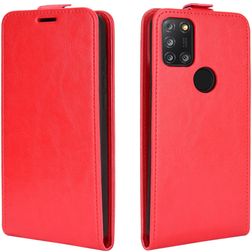 Mobigear Alcatel 3X (2020) Hoesje Flipcase - Rood