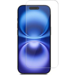 Mobigear iPhone 16 Plus Glazen Screenprotector - Case Friendly