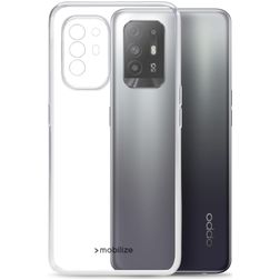 Mobilize Gelly Doorzichtig OPPO A94 5G Hoesje Flexibel TPU Backcover - Transparant